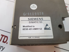 Siemens Simatic S5 6Es5 451-8Mr11Z Relay Output