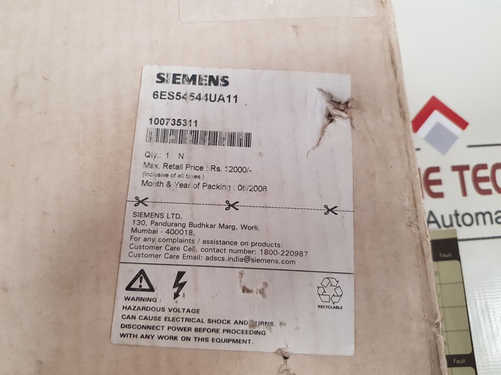 Siemens Simatic 6Es5 454-4Ua11 Digital Module