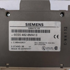 Siemens 6Es5 482-8Ma13 Digital Input/Output Module