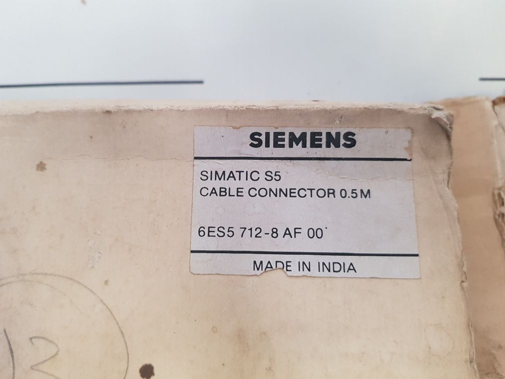 Siemens 6Es5 712-8 Af 00 Connection Cable 0.5 M