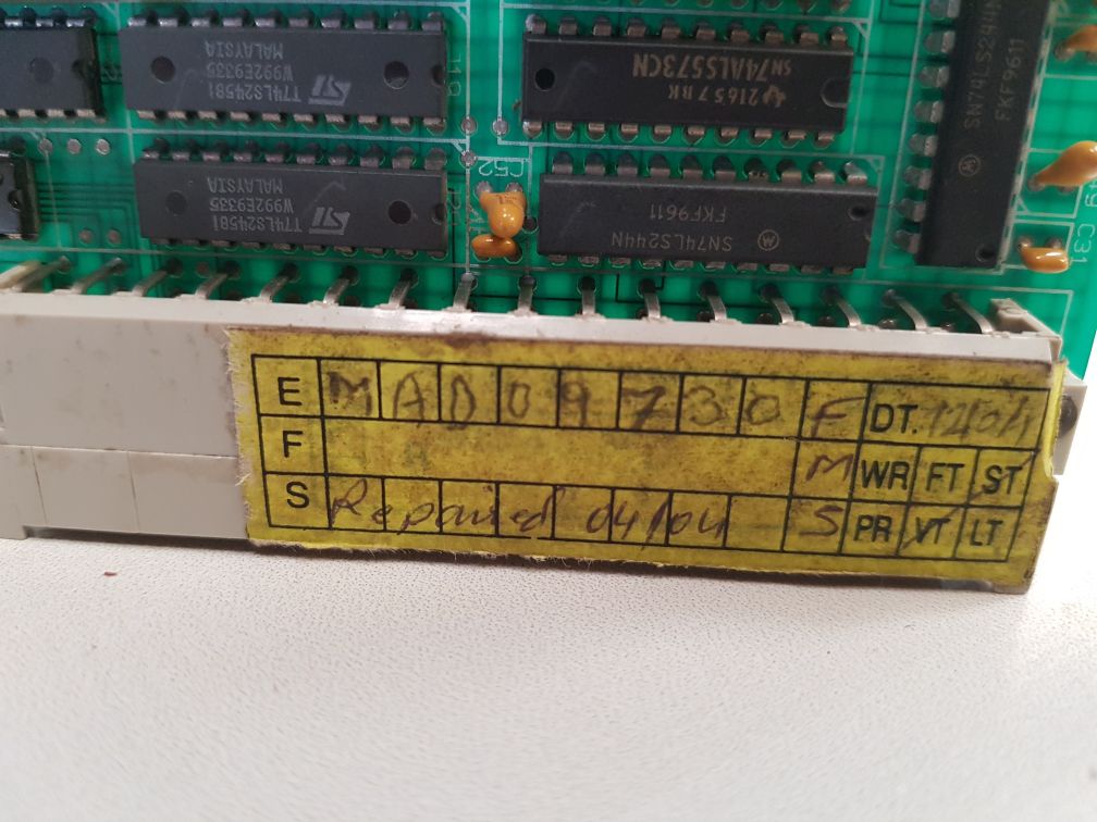 Siemens 6es5 922-3ua11 cpu module board