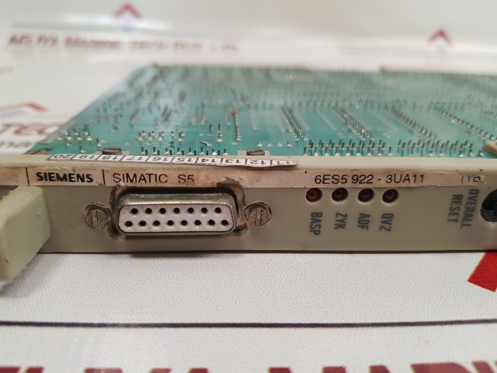 Siemens 6es5 922-3ua11 cpu module board