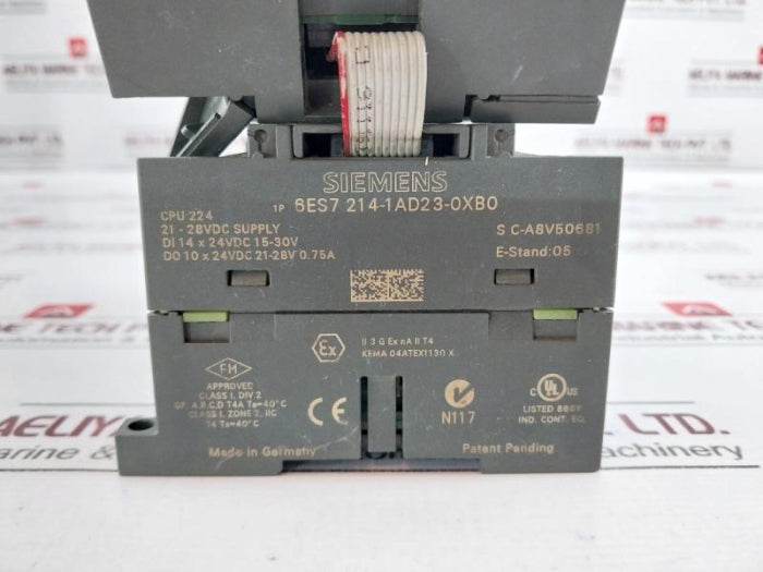 Siemens 6Es7223-1Bh22-0Xa8, 6Es7214-1Ad23-0Xb0,6Es7232-0Hb22-0Xa0 Plc Module Set