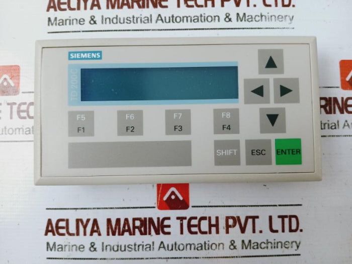 Siemens 6Es7272-1Aa10-0Ya1 Simatic S7-200 Td200C Adjustable Text Display Dc24V