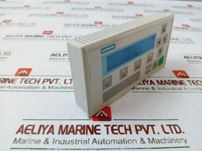 Siemens Simatic S7 6Es7272-1Aa10-0Ya1-200 Td200C Adjustable Text Display Dc24V