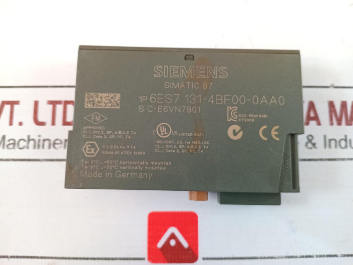 Siemens 6Es7 131-4Bf00-0Aa0 Simatic S7 Electronic Module