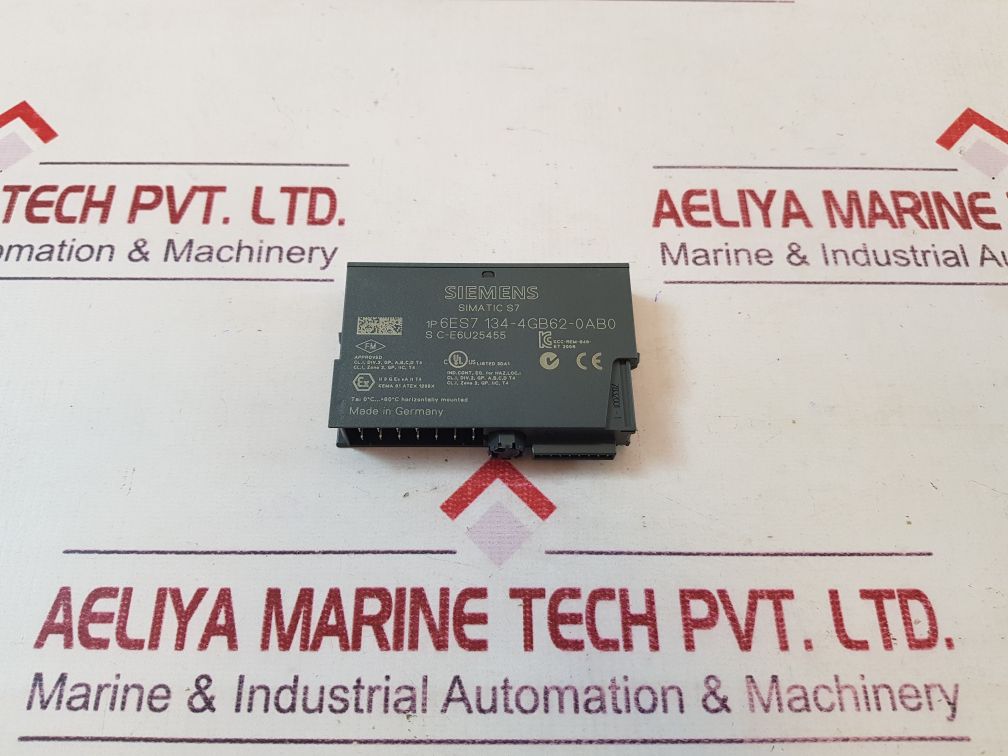 Siemens Simatic S7 6Es7 134-4Gb62-0Ab0 Analog Input Module
