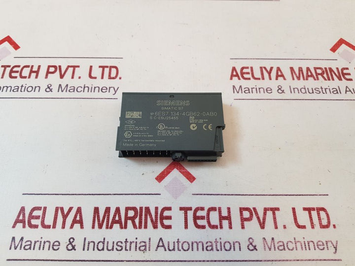 Siemens Simatic S7 6Es7 134-4Gb62-0Ab0 Analog Input Module
