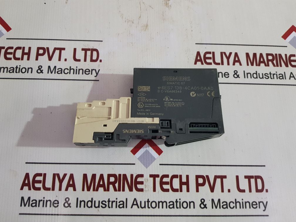 Siemens Simatic S7 6Es7 138-4Ca01-0Aa0 Power Module 6Es7 193-4Cd20-0Aa0