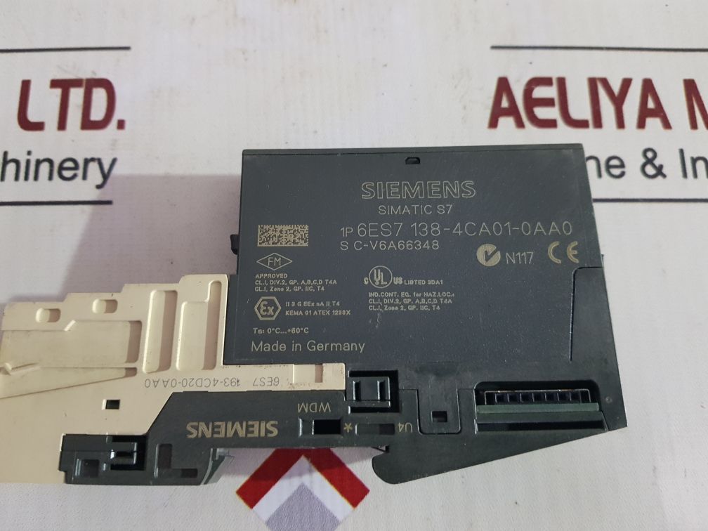 Siemens Simatic S7 6Es7 138-4Ca01-0Aa0 Power Module 6Es7 193-4Cd20-0Aa0