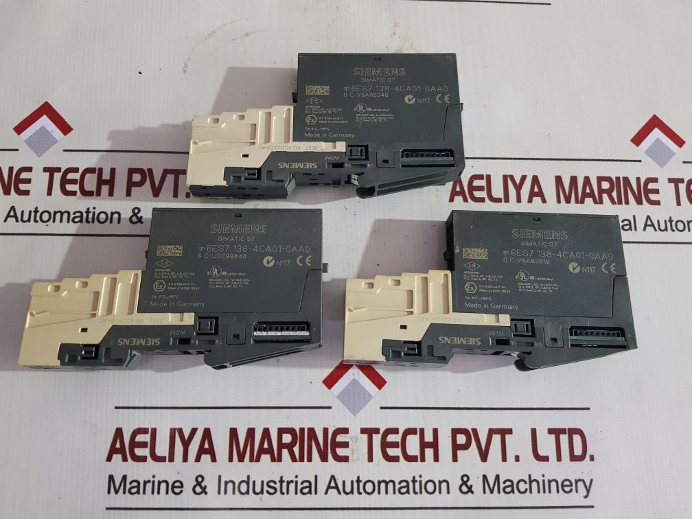 Siemens Simatic S7 6Es7 138-4Ca01-0Aa0 Power Module 6Es7 193-4Cd20-0Aa0