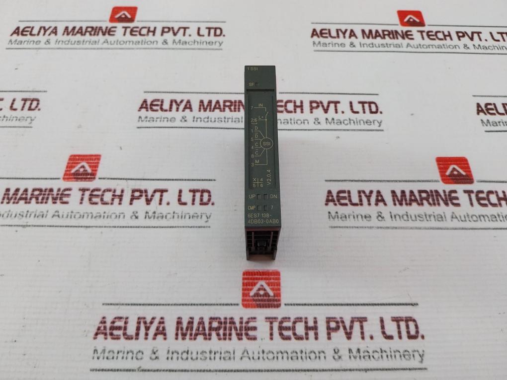 Siemens 6Es7 138-4Db03-0Ab0 Analog Input Module