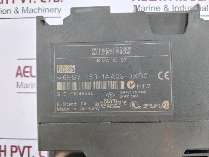 Siemens Simatic S7 6Es7 153-1Aa03-0Xb0 Interface Module 1P 24Vdc 0.65A
