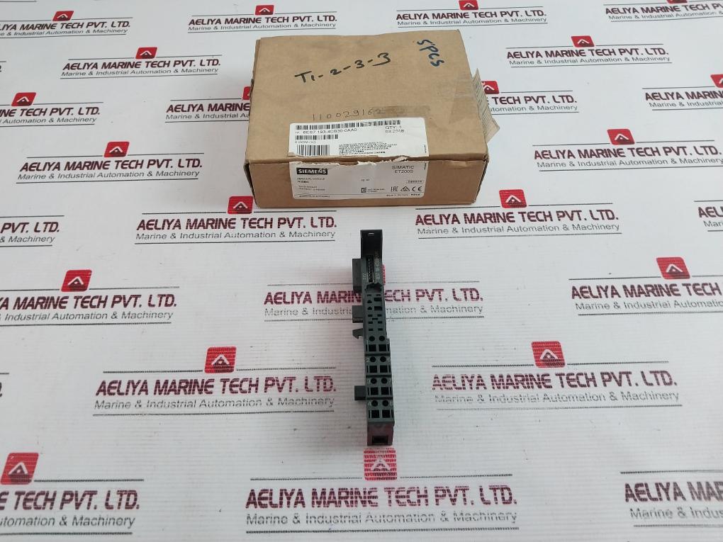 Siemens 6Es7 193-4Cb30-0Aa0 Simatic Et200S Terminal Module