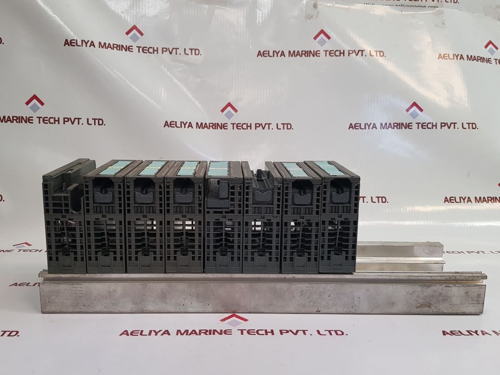 Siemens 6ES7 322-1BL00-0AA0 SM321 SM322 Digital I/O Modules W/ Mounting Rail