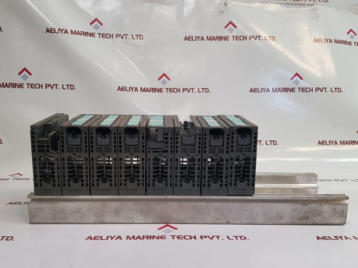 Siemens 6ES7 322-1BL00-0AA0 SM321 SM322 Digital I/O Modules W/ Mounting Rail