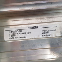 Siemens 6ES7 322-1BL00-0AA0 SM321 SM322 Digital I/O Modules W/ Mounting Rail