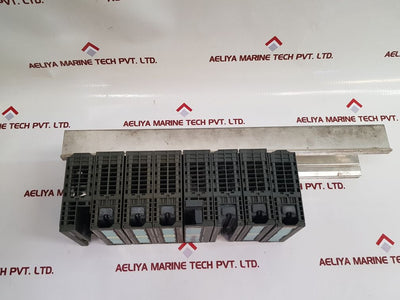 Siemens 6ES7 322-1BL00-0AA0 SM321 SM322 Digital I/O Modules W/ Mounting Rail