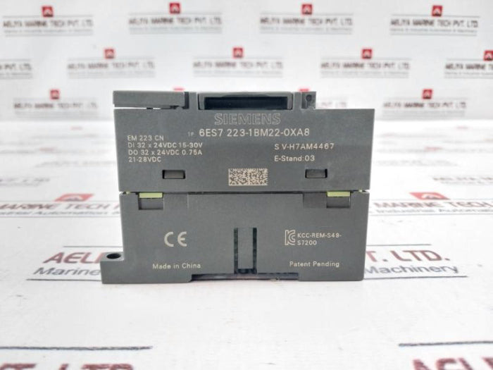 Siemens 6Es7 223-1Bm22-0Xa8 Digital Input Module 21-28 Vdc Kcc-rem-s49-s7200