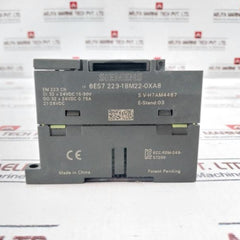 Siemens 6Es7 223-1Bm22-0Xa8 Digital Input Module 21-28 Vdc Kcc-rem-s49-s7200