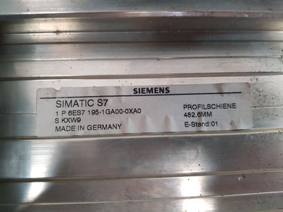 Siemens 321-1bl00-0aa0,153-2ba02-0xb0 module with 6es7 195-1ga00-0xa0 simatic ra