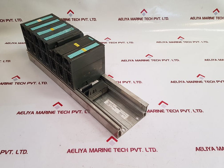 Siemens 321-1bl00-0aa0,153-2ba02-0xb0 module with 6es7 195-1ga00-0xa0 simatic ra