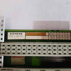 Siemens 6Fx1122-3Aa00 Bus Slot Backplane