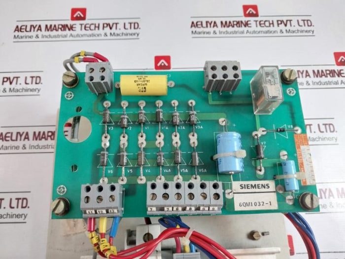 Siemens 6qm1032-1ps Power Supply Unit 06124320019 3ph 440vac 0.2a 50hz