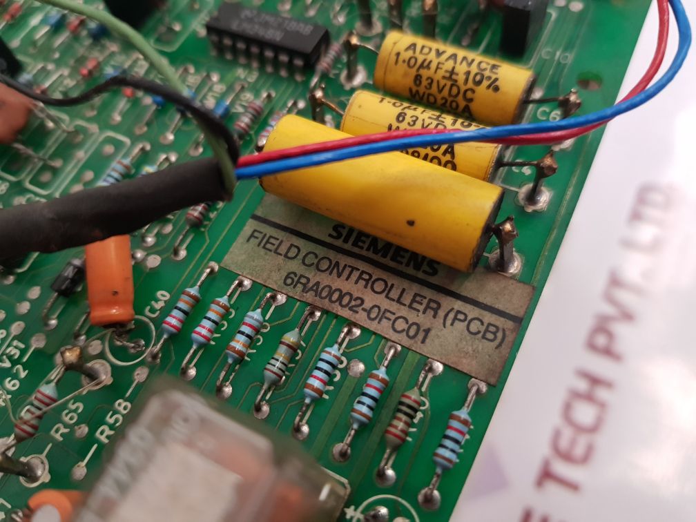 Siemens 6ra0002-0fc01 field controller pcb
