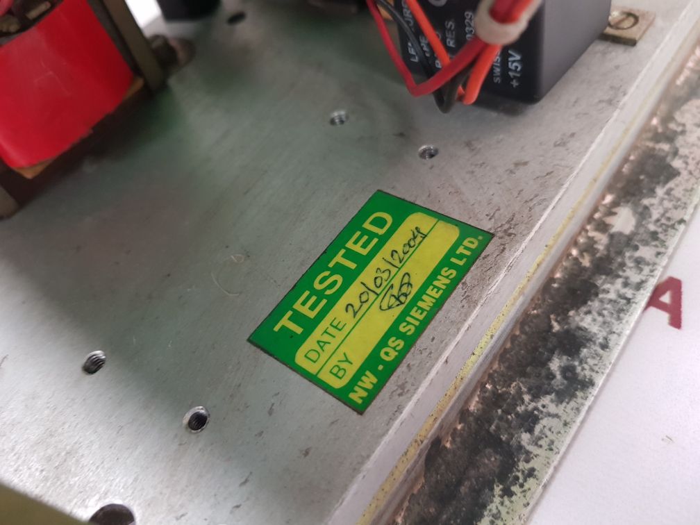 Siemens 6ra0002-0fc01 field controller pcb