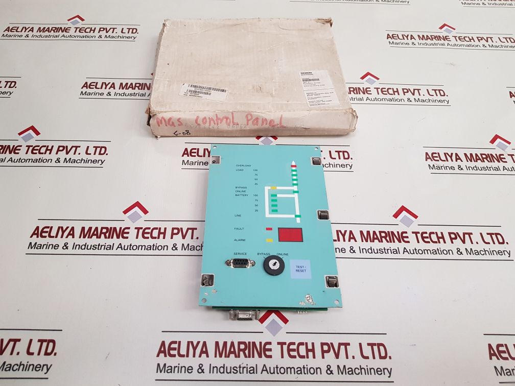 Siemens 6Sa82520Ad62 Interface Module Display Unit Board