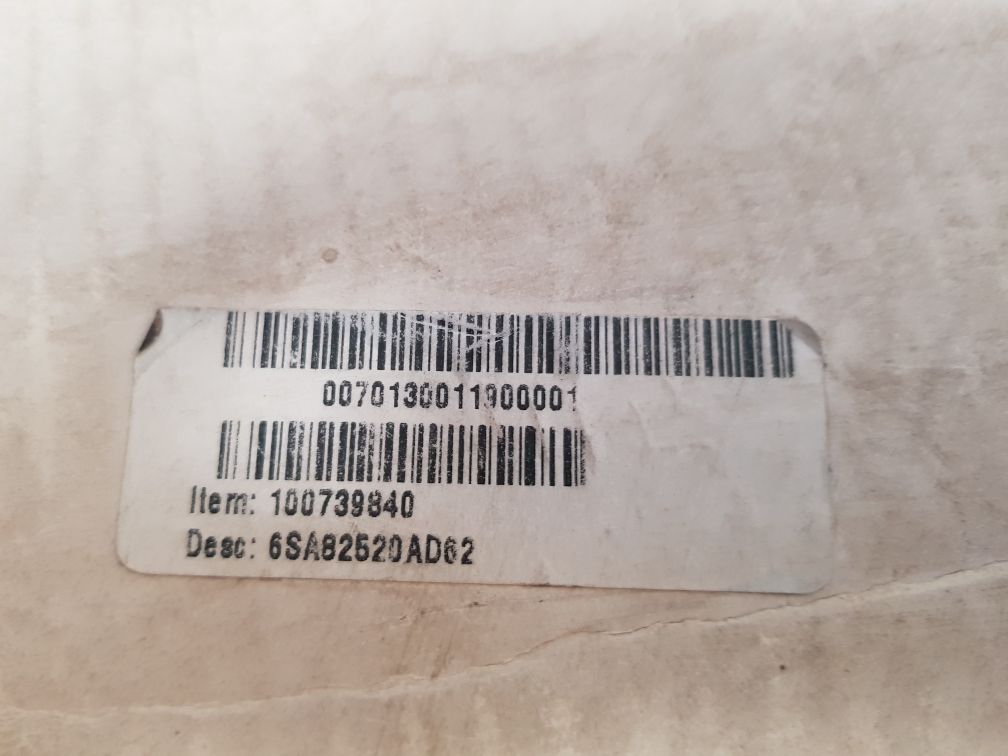 Siemens 6Sa82520Ad62 Interface Module Display Unit Board