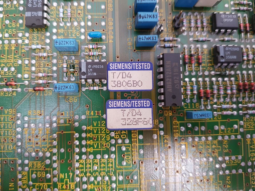 Siemens 6Sc6100-0Na11 Analog Control Board
