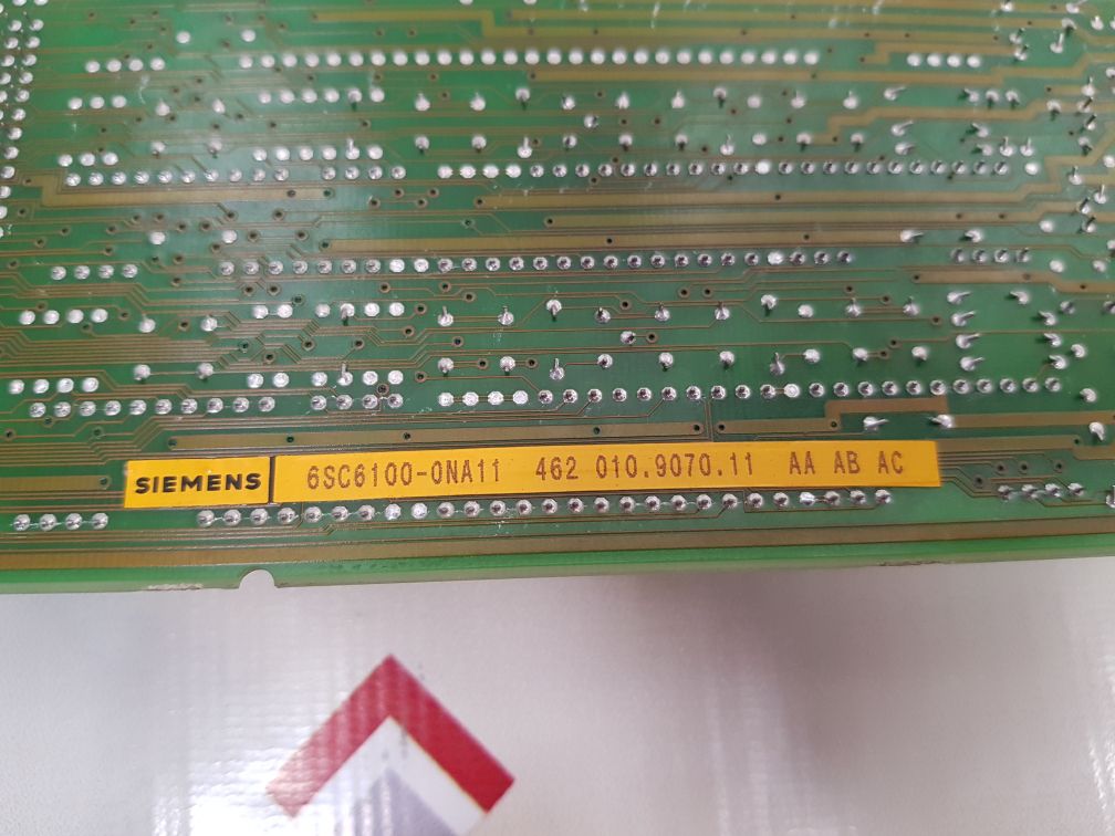 Siemens 6Sc6100-0Na11 Analog Control Board
