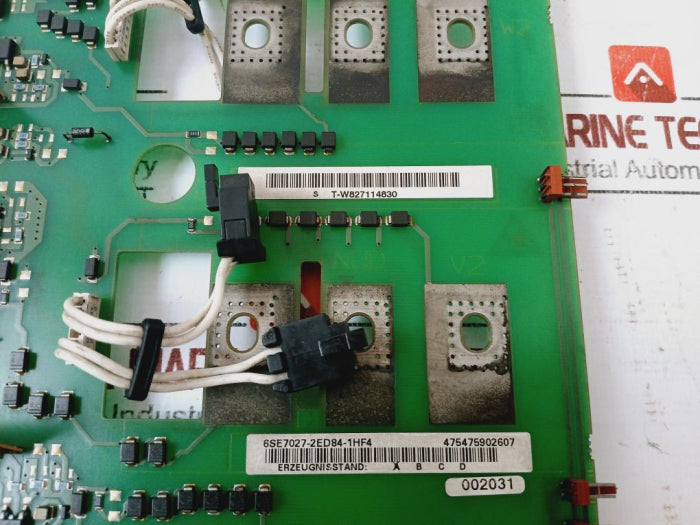 Siemens 6Se7027-2Ed84-1Hf4 Drive Module A5E00873243 V03