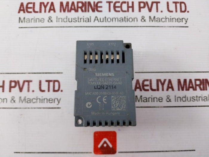 Siemens 7Km9300-0Ae01-0Aa0 Expansion Module Switched Ethernet
