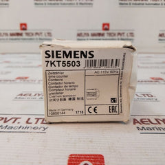 Siemens 7Kt5503 7 Digit Analog Time Counter