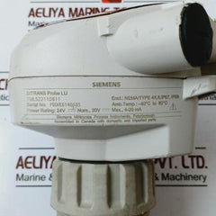 Siemens 7ml52211db11 Sitrans Probe Lu Ultrasonic Level Transmitter
