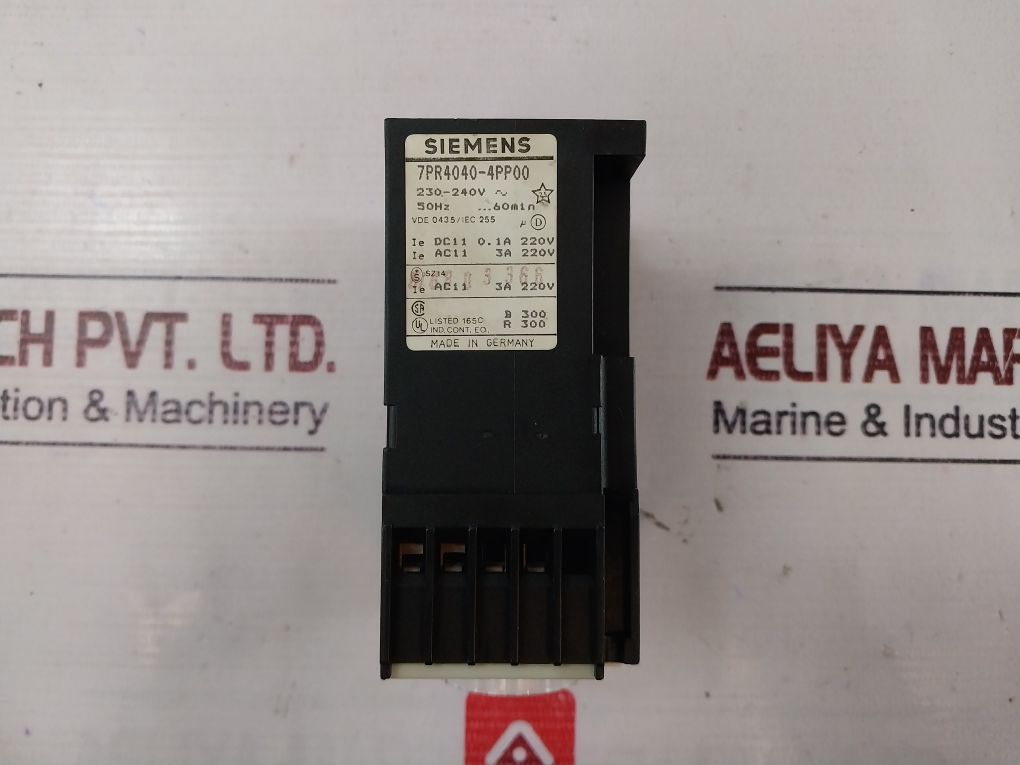 Siemens 7Pr40 Time Relay