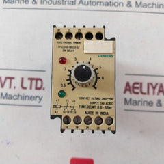 Siemens 7Pu2240-1Bb32-0Z Electronic Timer
