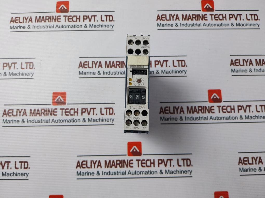Siemens 7Pu3320-2Bn20 Multifunction Time Relay