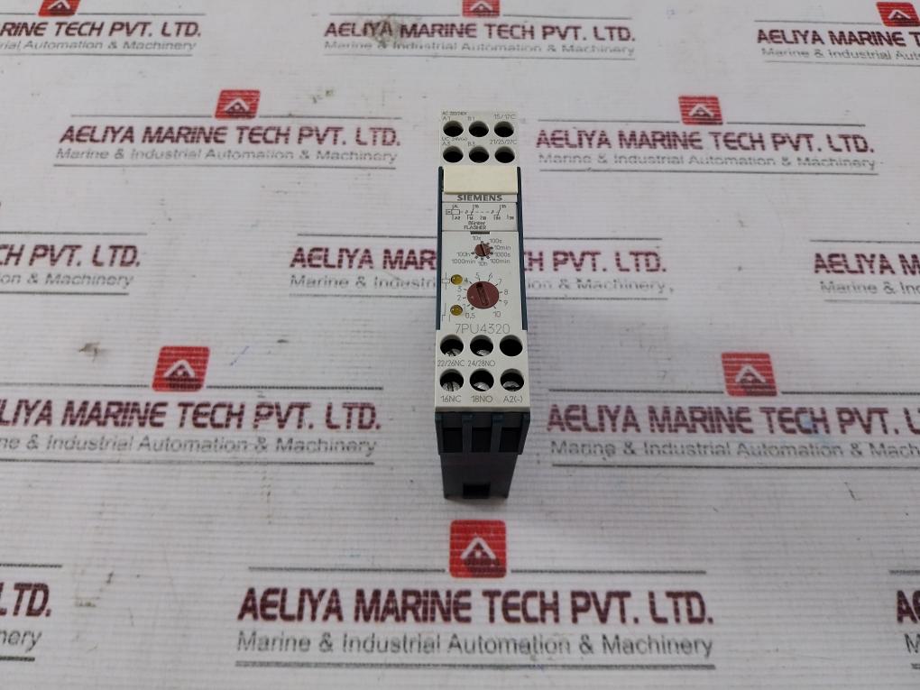 Siemens 7Pu4320-2Bn20 Multifunction Time Relay 50/60Hz