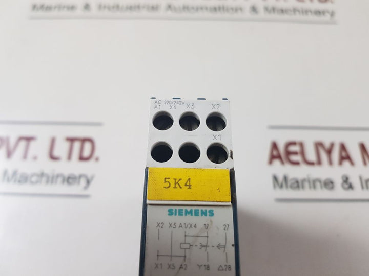 Siemens 7Pu6220-2Nn20 Time Relay