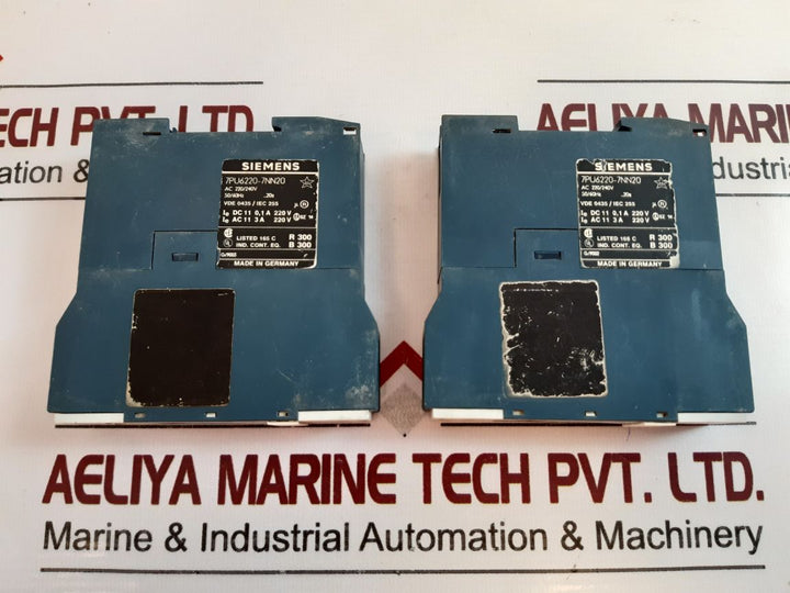 Siemens 7Pu6220-7Nn20 Time Relay Ac 220/240V 50/60Hz