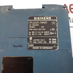 Siemens 7Pu6220-7Nn20 Time Relay Ac 220/240V 50/60Hz