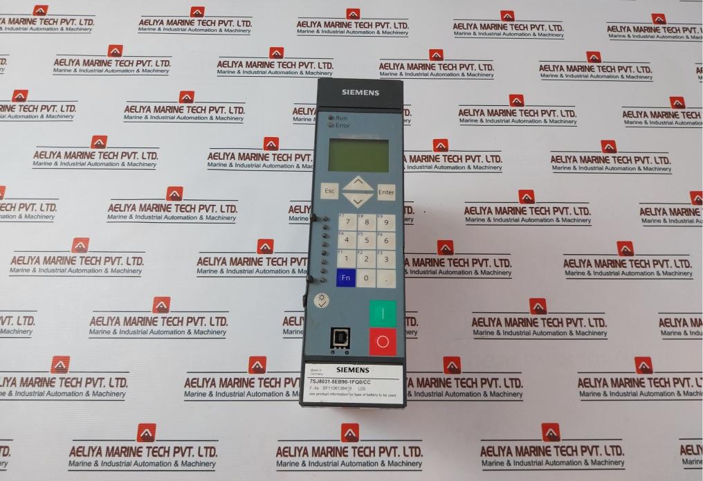 Siemens 7Sj8031-5Eb90-1Fq0/Cc Overcueernt Protection Relay 5A/240V 50/60Hz