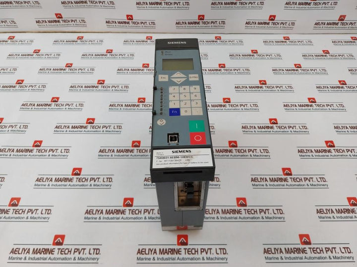 Siemens 7Sk8031-5Eb90-1He0/Cc Overcurrent Protection Relay 5A/240V 50 Hz/60Hz