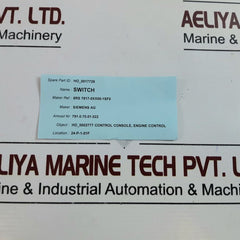 Siemens 8Rs 7817-0Xx00-1Sf0 Switch