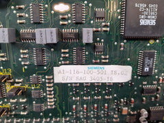 Siemens A1-116-100-501 Printed Circuit Board C98040-a1600-p2-02-z186