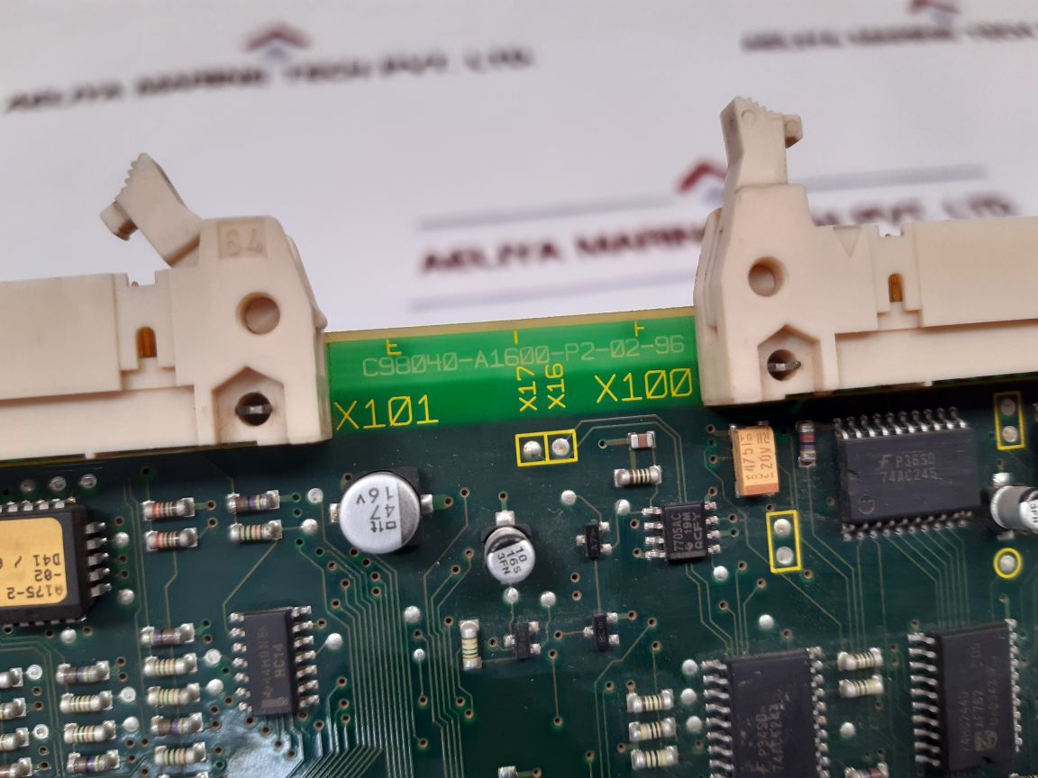 Siemens A1-116-100-501 Printed Circuit Board C98040-a1600-p2-02-z186